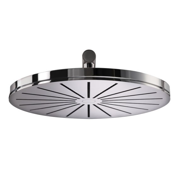 Vola sturtuhaus og stöng úr vegg - Króm